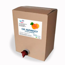 Концентрований абрикосовий сік, (10л/13кг)