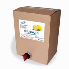Концентрований лимоний сік, bag-in-box (10л/13кг)