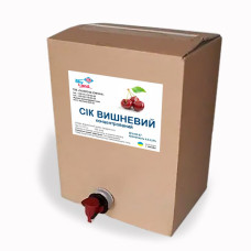 Концентрований вишневий сік, bag-in-box (20л/26кг) Концентрований вишневий сік, bag-in-box (20л/26кг)